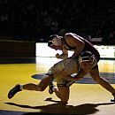 Boris Novachkov getting the takedown Stanford