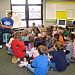 Bergman reads to children at Chapman Elementary in Dublin, OH