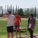 LOS CABALLEROS discussing the workout