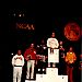 Sandy Womack on the Podium
