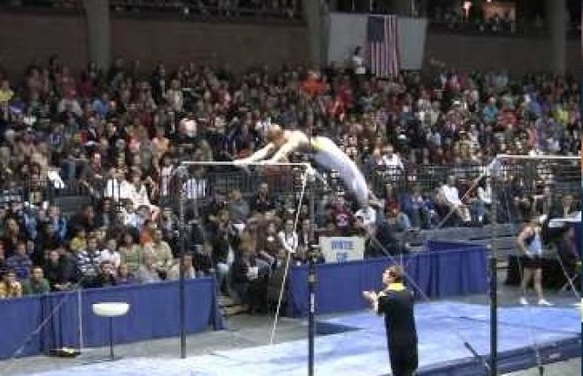 Ian Makowske - High Bar - 2011 Winter Cup Finals - new skill!