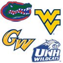 Florida, UNH, GW at West Virginia