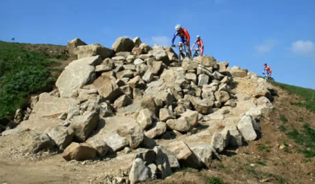 London 2012 Olympic Games mountain bike course Technical Sections