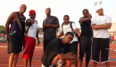 Sprinter smack talk at the 2011 Texas Relays
