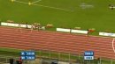 Several runners fall in the women's 1500