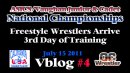 2011 Fargo Vblog #4 Freestyle Wrestlers Arrive, 3rd Day of Training. (07/15/11)