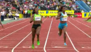Bianca Knight wins 200m - Diamond League London 2011