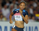 Felix strong in 400m heat - 2011 Track & Field Worlds