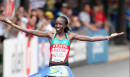 Edna Kiplagat wins women's marathon - 2011 Track & Field Worlds