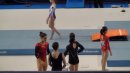 Alexandra Raisman in Beam Finals Warmup