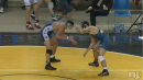 Dylan Milonas of Blair defeats Nick Lospinoso of Brearley, Beast of the East Round 2