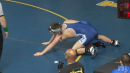 Frank Mattiace of Blair pins Nic Sevi of Nazareth in 53 seconds, Beast of the East Round 2