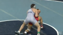 Johnny Sebastian of Bergen Catholic defeats Patrick Coover of Blair, Beast of the East quarters