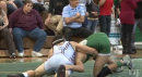 Travis Vasquez of Delbarton defeats Michael Russo of St. Peters, Mustang Classic 106lb semis