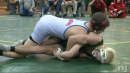 Zachary Hertling of Ocean Township tops Sean Stephenson of Brick Memorial, Mustang Classic 120lb semis