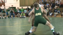 Christian Innarella of Delbarton defeats Joe Ghione of Brick Memorial to win the Mustang Classic at 113lbs