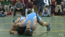 Frank Colom of St. Peters Prep defeats Mike Patterson of St. Augustine to win the Mustang Classic at 152lbs