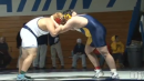 Mike Spencer of Pequannock pins Christopher Longyhore of North Warren to win Cougar Classic at 285lb