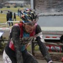 Chris Jones crosses the finish line