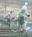 Masters 50-54 Stairs Lap One Un-Cut Cyclocross National Championships