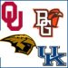 #4 Oklahoma, Bowling Green State, Wisconsin-Oshkosh at #23 Kentucky