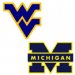 #20 West Virginia at #22 Michigan
