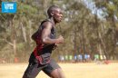 Teenager Geoffrey Kipsang attempting WR 1/2 marathon in The Hague