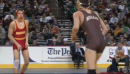 Mike Magaldo, Watchung Hills defeats Anthony Giraldo, North Bergen, 120lb state tournament semis
