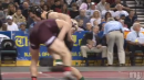 Ken Theobold, Toms River South defeats T.J. Miller, Camden Catholic, 145lb state tournament semis