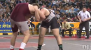 Brandon Hull of Phillipsburg defeats Mauro Correnti of Holy Cross, 220lb State Tournament semis