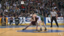 Sal Mastriani of Don Bosco defeats Jonathan Schleifer of East Brunswick, 152lb state tournament semifinals