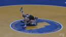 Alexander Richardson of St. Peter's Prep pins Ken Theobold of Toms River South, 145lb final