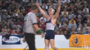 Ryan Harrington of Mendham defeats Steve Nelson of Haddon Twp., 170lb state tournament finals