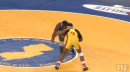 Razohnn Gross of Don Bosco defeats Eric McMullen of North Bergen, 195lb state tournament finals