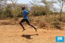 Moses Mosop (PB 2:03:06) preparing for his WR attempt in Rotterdam Marathon