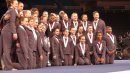 2012 Nastia Liukin Cup competitors in Madison Square Garden