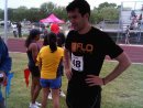 Mark Flo ready for the relay