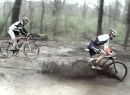 Leaders Through Sager Rd - Barry Roubaix