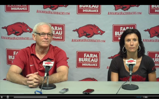 Arkansas Head Coaches Mark and Rene Cook on Hosting Regionals