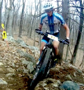 Pro Men Leaders on "Run Up" Lap One Hop Brook Dam Root 66 #1