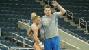 2012 NCAA Championships Podium Training 