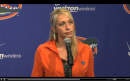 Florida Head Coach Rhonda Faehn addresses the Gator media