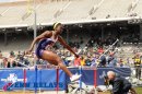 LSU 1st Place College Women's Shuttle Hurdles Championship of America