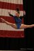 Amelia Hundley competing beam at the 2012 Visa Championships