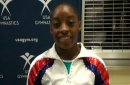 Simone Biles scoring higher on day 2 to finish 3rd AA as a Junior