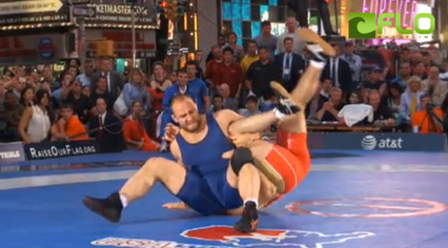 120 lbs match Tervel Dlagnev vs. Eduard Bazrov