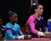 Simone Biles and Amelia Hundley  