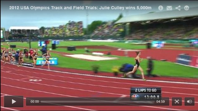 Womens 5000m Final - USA Olympic Track and Field Trials 2012
