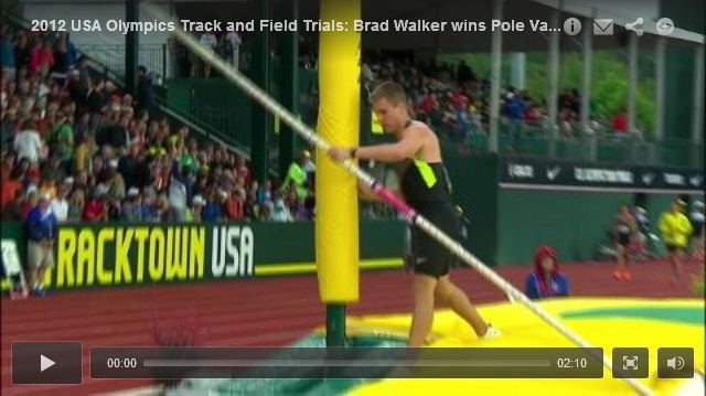 Mens Pole Vault Final - USA Olympic Track and Field Trials 2012