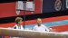 Martha Karolyi chats with Valeri Liukin at 2012 Olympic Trials